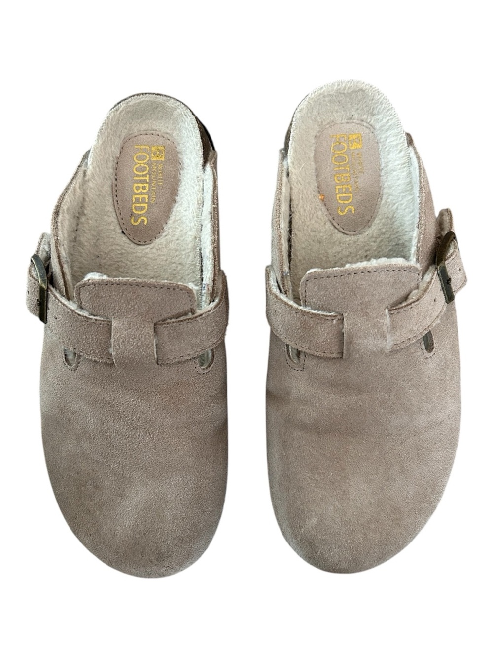 Womens’ Slip-On Clog in Taupe